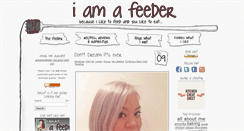 Desktop Screenshot of iamafeeder.net